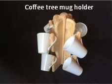 Coffee Tree Mug Holder